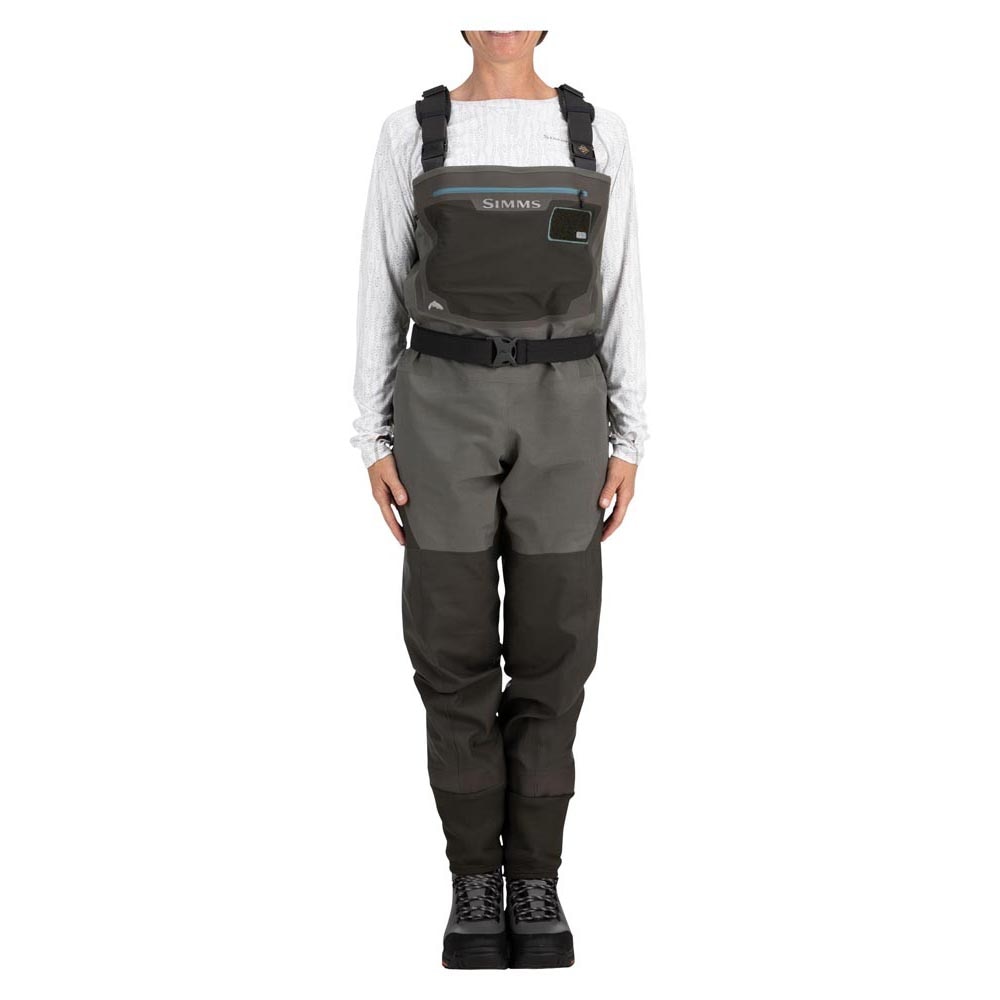 Simms G3 Guide Stockingfoot Wader Women's in Gunmetal